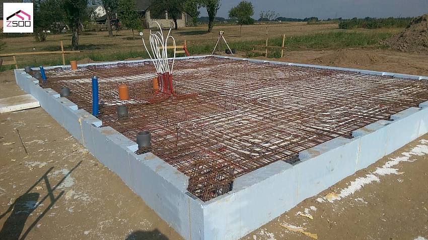 Этапы строительства фундамента дома