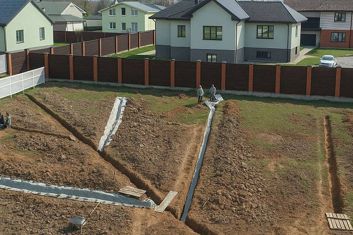 Дренажная система: типы и особенности