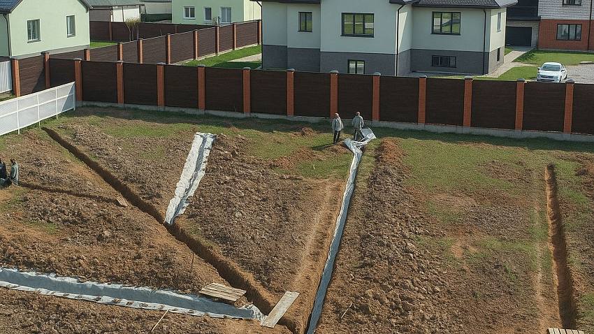 Дренажная система: типы и особенности