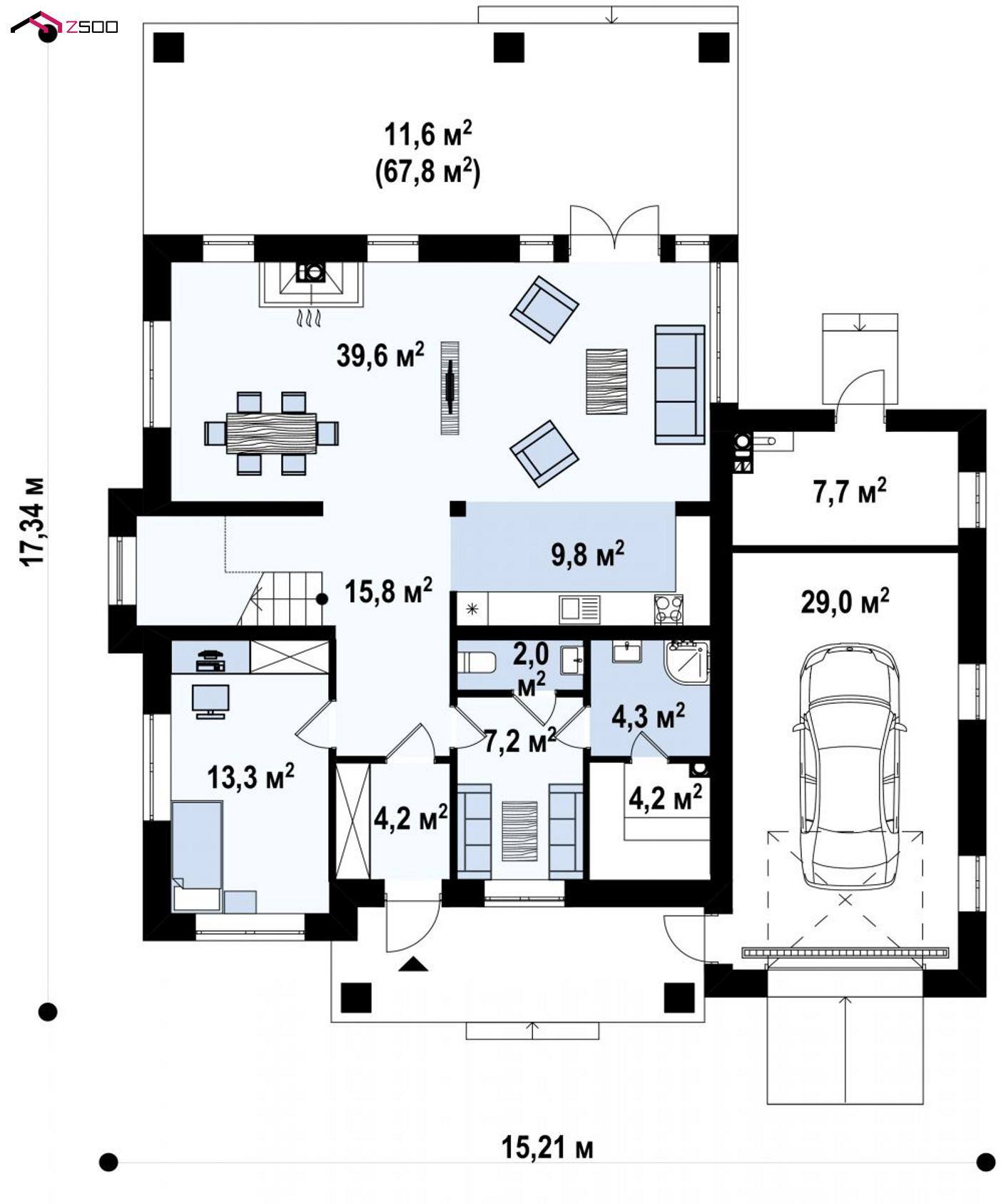 планировка двухэтажного дом с баней